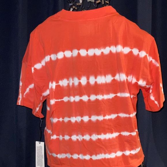 Calvin Klein Keywest Caliente Combo Tie-Dyed Crop Tee  Size XL - Picture 4 of 7